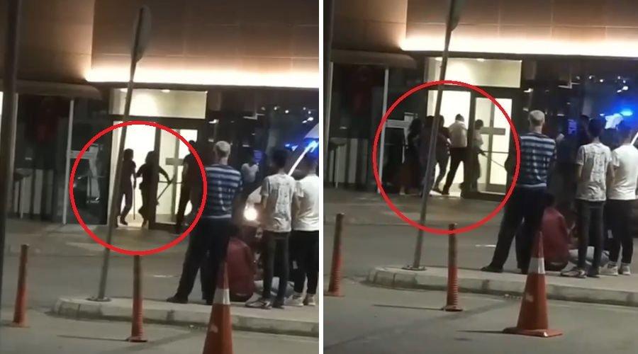 Adana'da eli sopalı 10 kadın, acil servisi basmaya çalıştı!