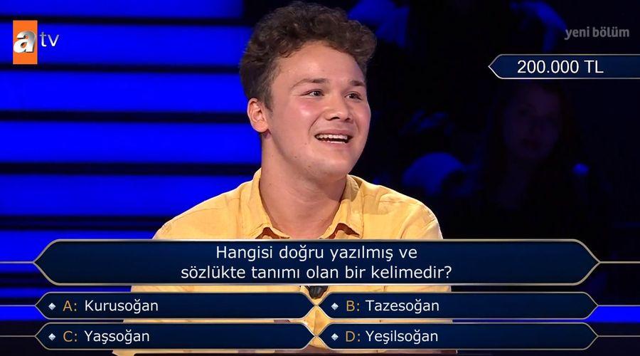 Kim Milyoner Olmak İster'e 19 yaşındaki tıp öğrencisi damga vurdu!