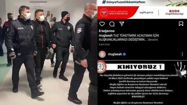 İl Sağlık Müdürü, uzman çavuş hakkında kınama mesajı yayımlattığı için görevden alınmış