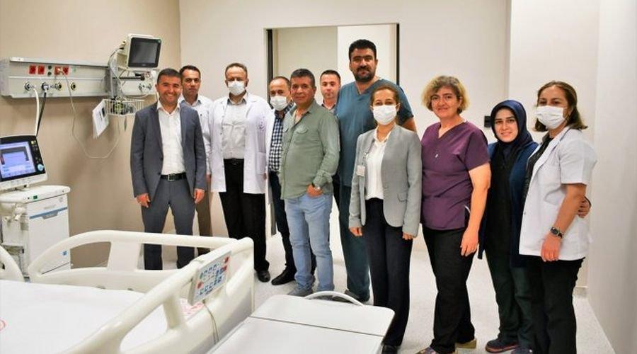 Yozgat Şehir Hastanesi'nde kardiyovasküler cerrahi yoğun bakım ünitesi açıldı