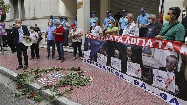 Yunanistan'da sağlık çalışanları iş durdurma eyleminde
