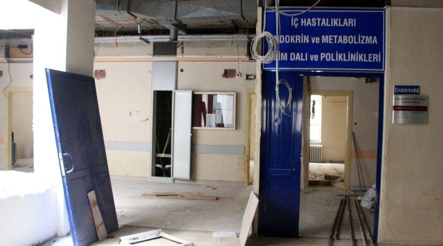 3 büyük deprem atlatan orta hasarlı Balcalı Hastanesi güçlendiriliyor