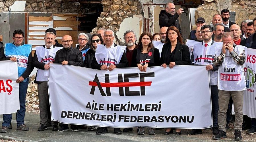 Aile hekimlerinden Hatay’daki meslektaşlarına destek