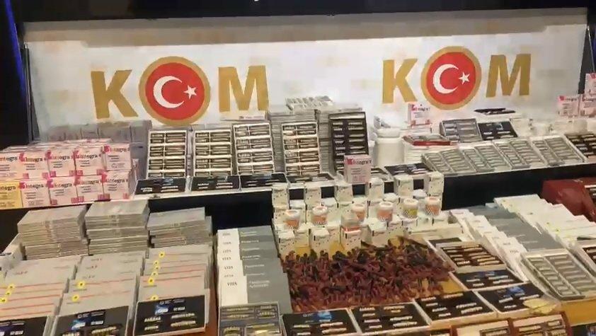 Ankara'da yaklaşık 25 milyon TL'lik kaçak tıbbı malzeme ele geçirildi