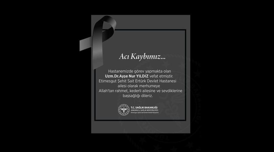 Yoğun bakımda tedavi gören kardiyoloji uzmanı hayatını kaybetti