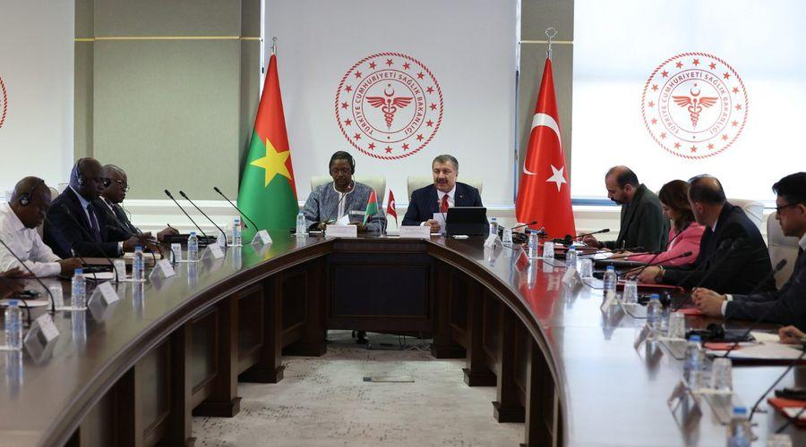 Sağlık Bakanı, Burkina Faso heyetini kabul etti