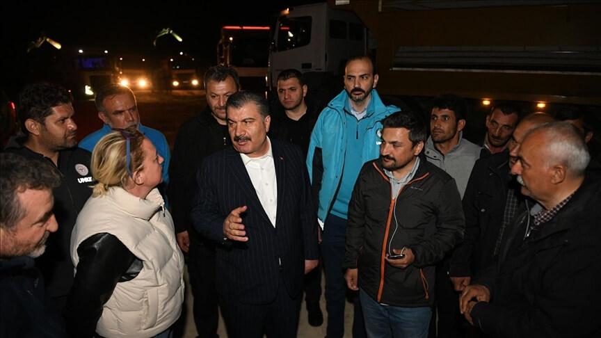 Sağlık Bakanı, Defne Devlet Hastanesi inşaatında incelemelerde bulundu