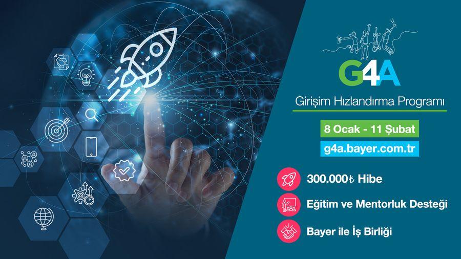 Bayer’in G4A Girişim Hızlandırma Programı’na başvurular başlıyor