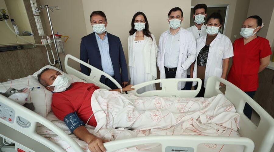 Böbrek nakli bekleyen hastanın umudu, sekizinci denemede gerçek oldu