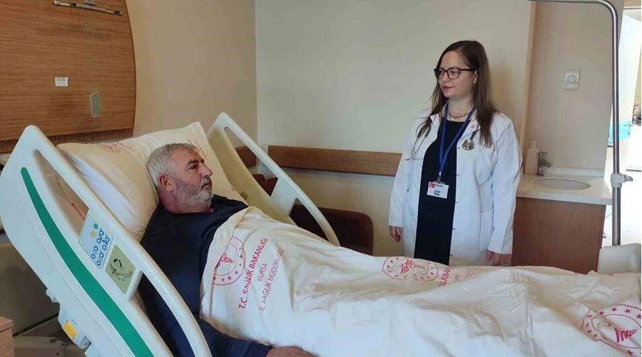 Bursa'da brusella teşhisi koyulan çoban tedavi altına alındı