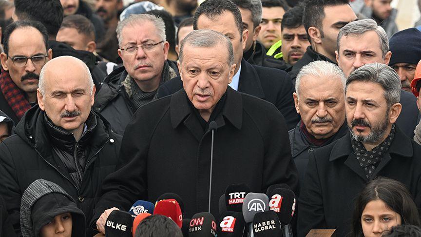 Cumhurbaşkanı Erdoğan: Can kaybı 18 bin 911'e yükseldi