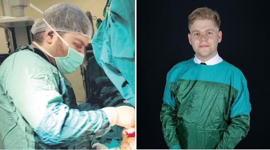 Depreme yıllar önce Bingöl'de yakalanan ortopedi ve travmatoloji asistanı Malatya'da yaraları sarıyor