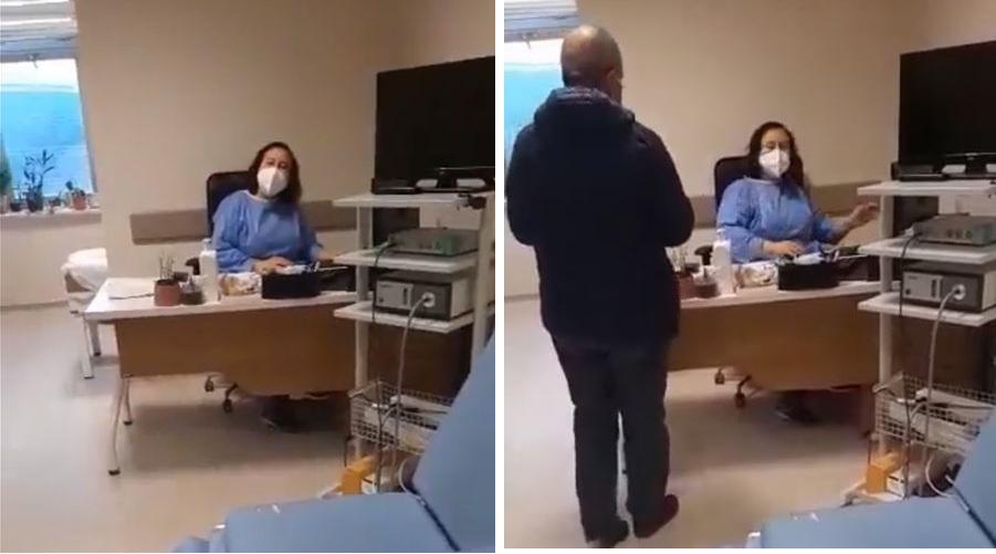Sosyal medyada gündem oldu: O doktorun sabrı takdir topladı!