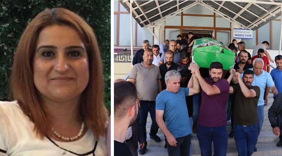 Erzurum'daki kazada ölen doktor Sena, son yolculuğuna uğurlandı