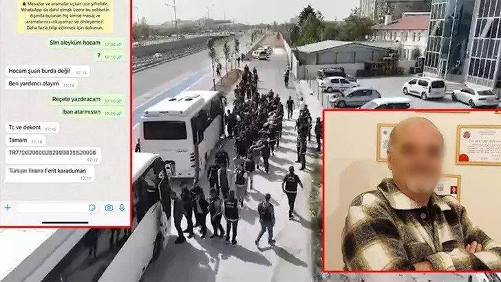 Konya'da psikiyatri uzmanının para karşılığı yazdığı reçeteyle uyuşturucu ticaretine 36 tutuklama