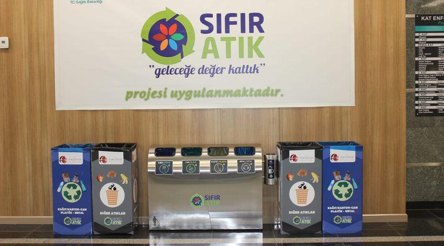 Eskişehir Şehir Hastanesi'ne 'Sıfır Atık' ödülü