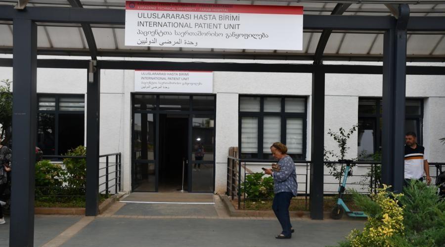 KTÜ Farabi Hastanesinde 124 ülkenin vatandaşına hizmet sunuldu