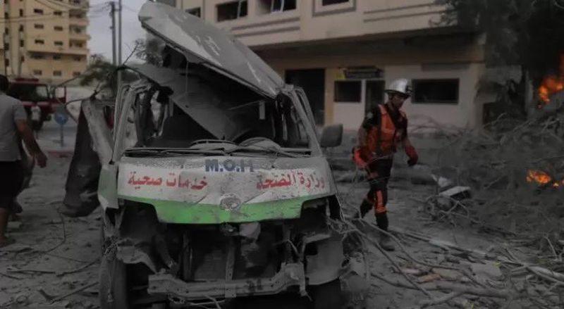 İsrail'in saldırılarında hayatını kaybeden sağlık görevlilerinin sayısı 5'e yükseldi