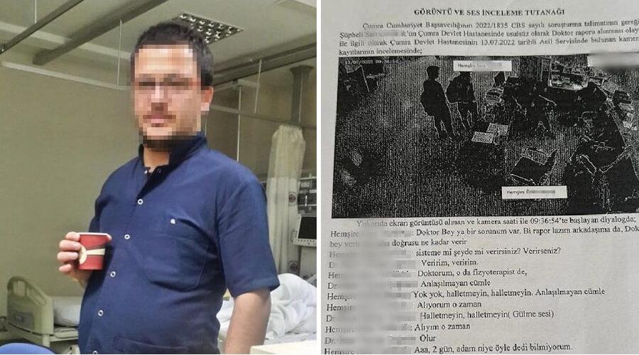 Sahte rapor alıp tatile gitti: 'Hasta'ya 15 yıl, doktor ve hemşireye 11'er yıl hapis istemi