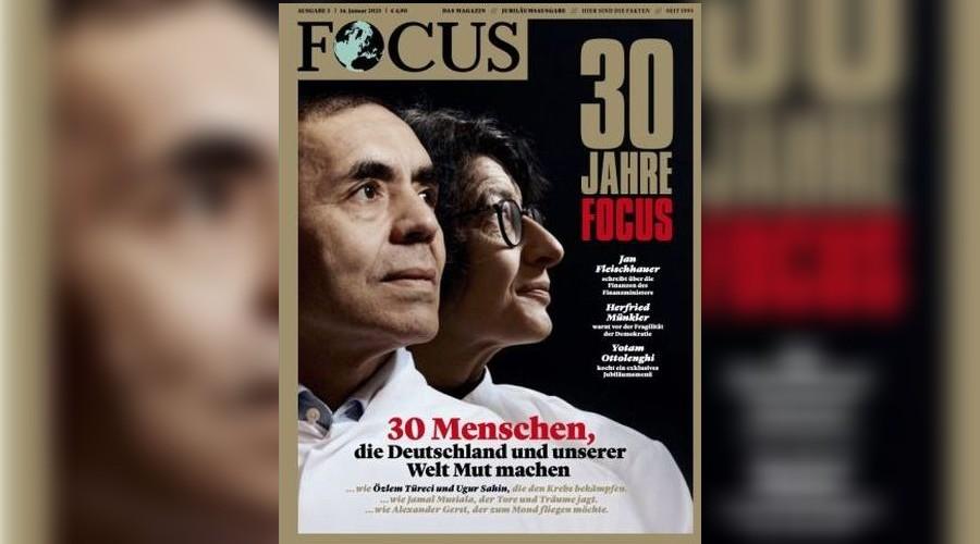 Özlem Türeci ve Uğur Şahin kanser aşısı çalışmalarıyla dünyaca ünlü derginin kapağında
