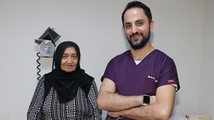 Fransa'da yaşayan kadın, kalp yetmezliği rahatsızlığına Erzurum'da çözüm buldu