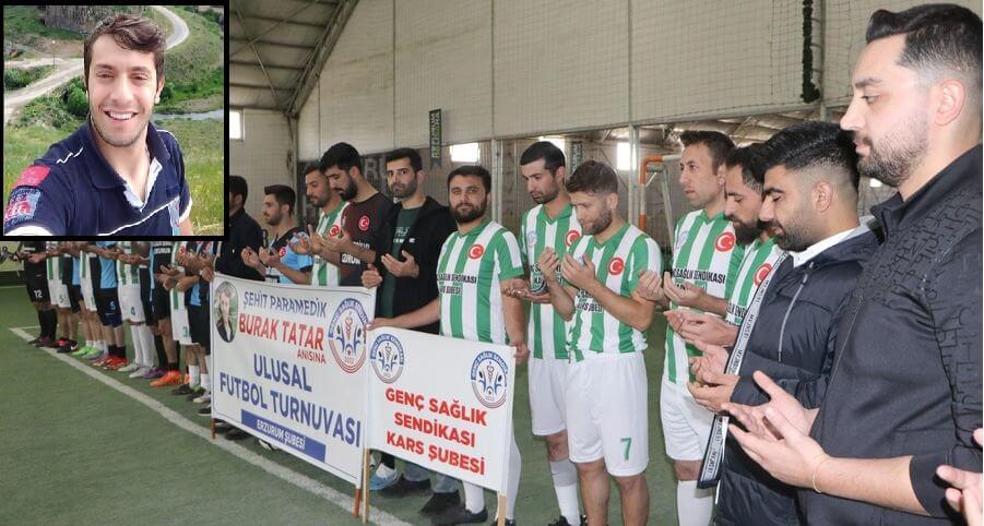 Afrin'de şehit olan UMKE görevlisi Burak için futbol turnuvası