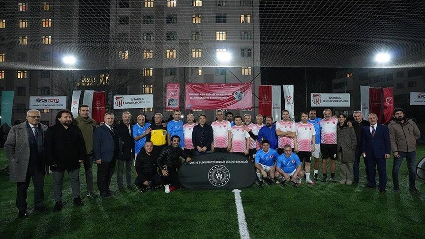 'Yurdum Spor Yapıyor' projesinde eski futbolcular sahaya çıktı
