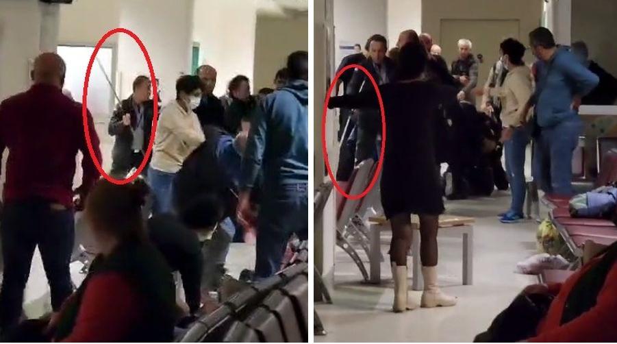 Hacettepe acil servisindeki bıçaklı saldırgana gözaltı