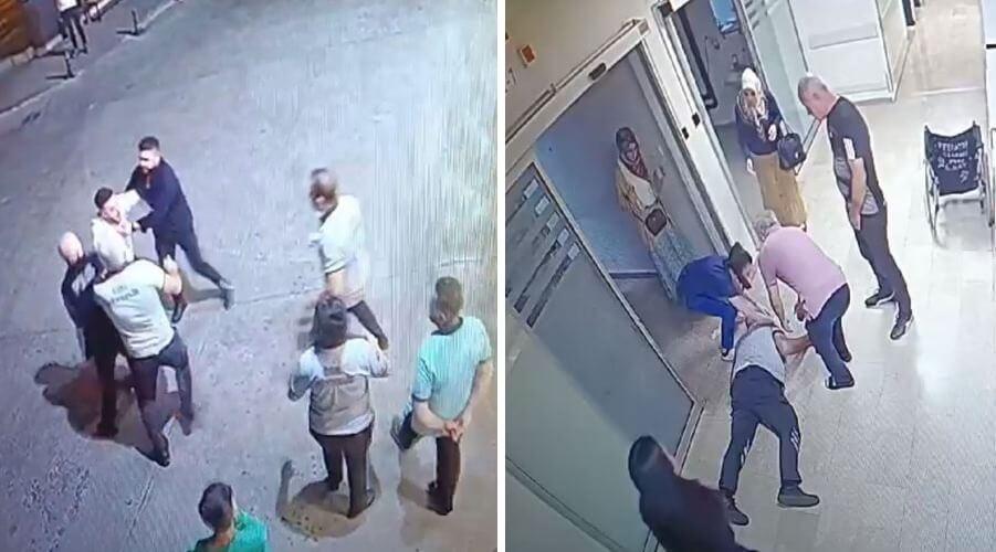 Acil servisteki arbedede kalp krizi geçiren güvenlik görevlisi ameliyat edildi