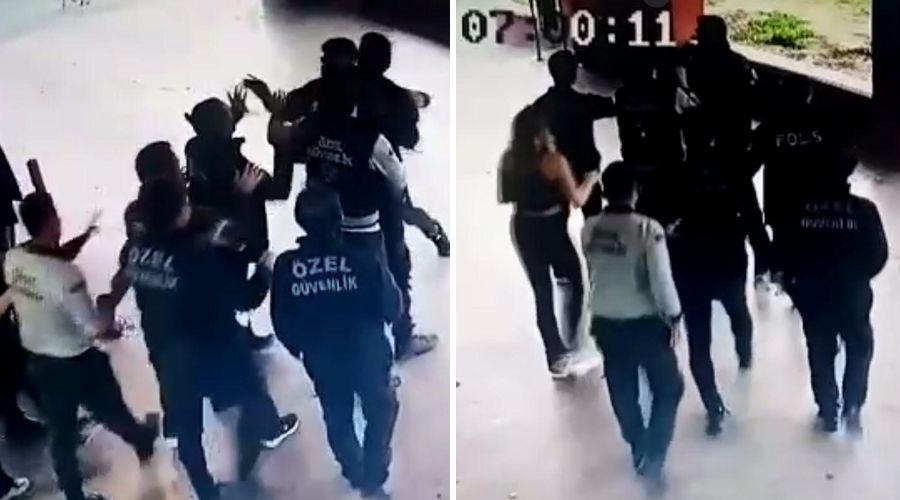İzmir'de hastane polisi ve güvenlik görevlilerine saldırı
