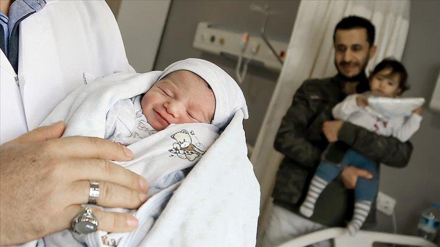 Hatay Eğitim ve Araştırma Hastanesinde ilk doğum gerçekleşti