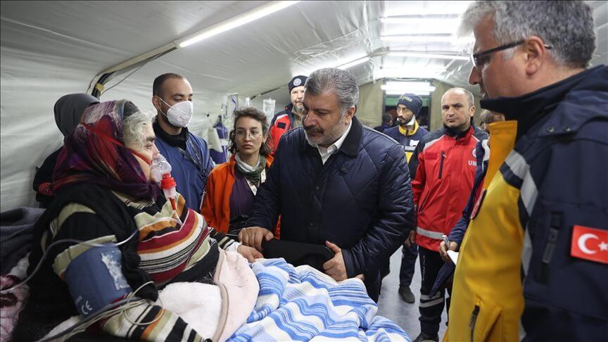 Bakan Koca Hatay'daki son durumu açıkladı: 18'i ağır 294 kişi yaralandı