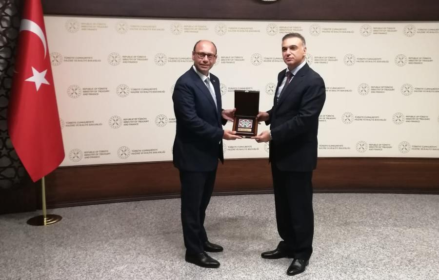 Üniversite Hastaneleri Birliği'nden Maliye Bakanlığına ziyaret