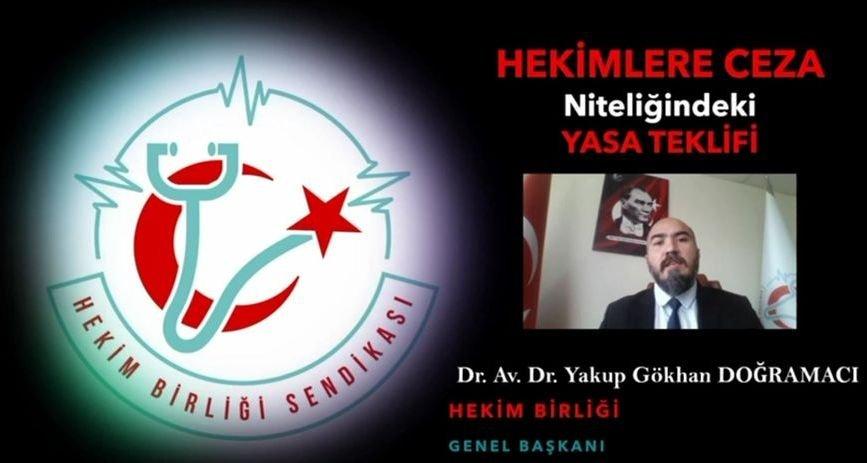 Hekim Birliği, Meclis'teki kanun teklifine karşı iş bırakacak
