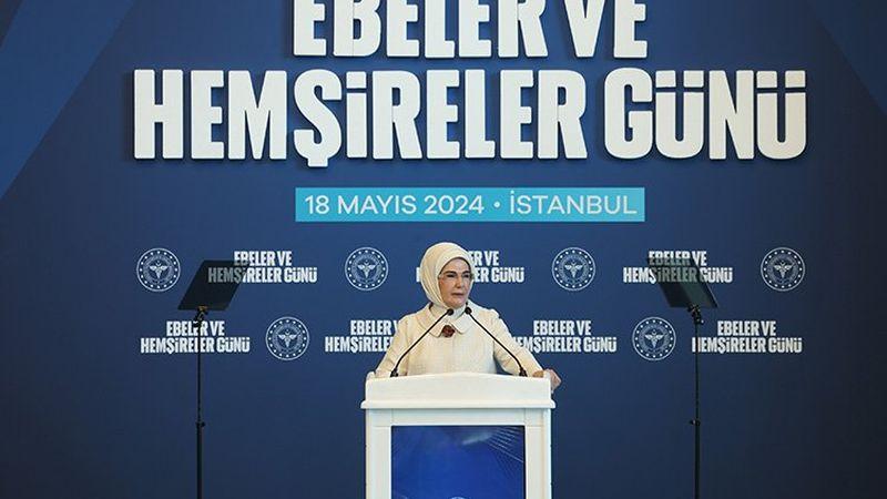 Emine Erdoğan: Sağlık alanında şiddeti kabul etmemiz mümkün değil