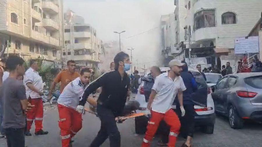 İsrail, Al-Quds hastanesi civarını bombalıyor: Çok sayıda yaralı var