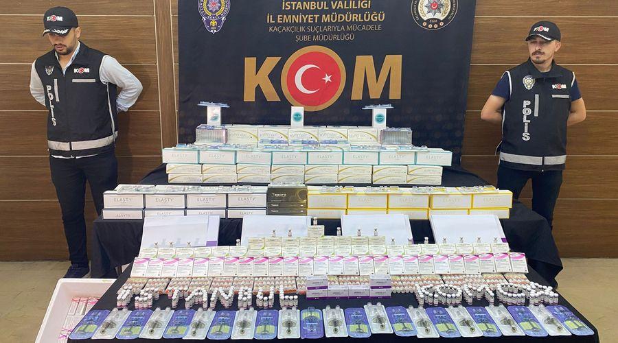İstanbul'da kaçak botoks ilacı operasyonu: 2 gözaltı