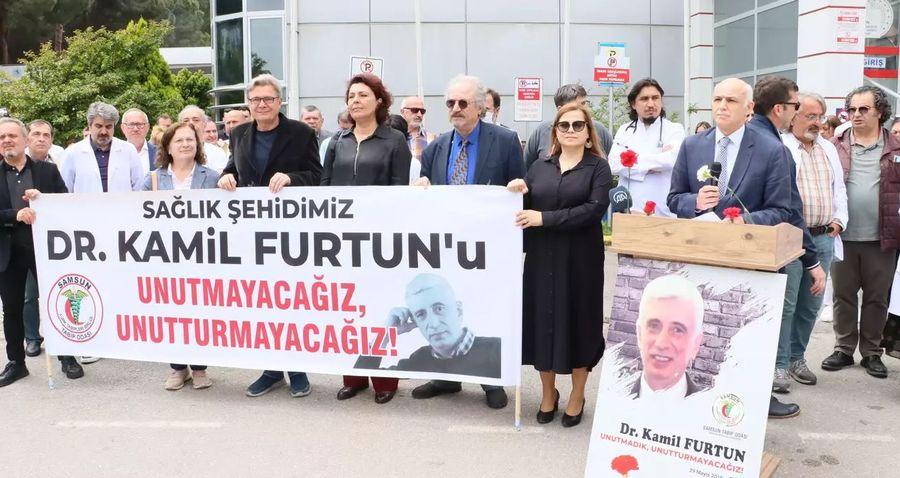 Görevi başında öldürülen Dr. Kamil Furtun, ölümünün 8. yılında anıldı