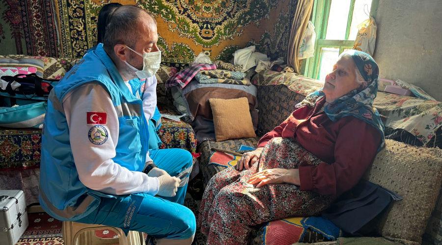 Kastamonu’da yatağa bağımlı hastaların hayatı, evde diş sağlığı hizmetiyle kolaylaştırılıyor