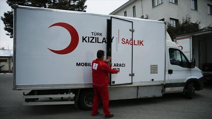Türk Kızılay, deprem bölgelerinde birinci basamak sağlık hizmeti verecek