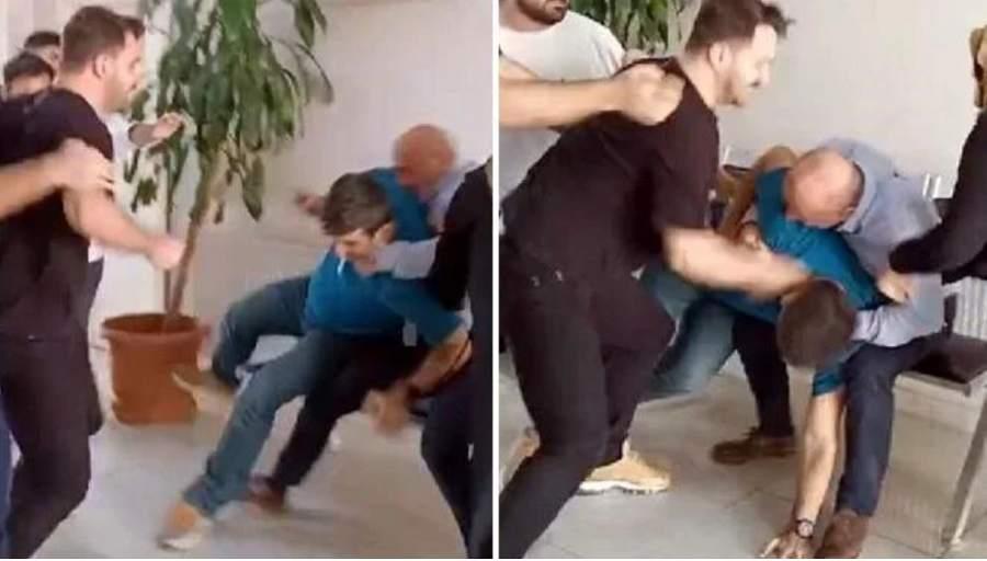 Hasta ve yakınları tartıştıkları 3 doktoru darp etti