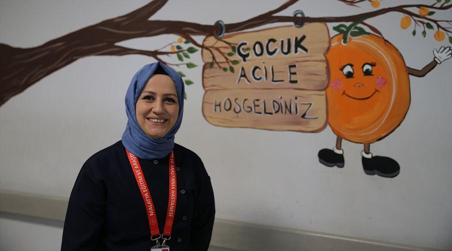 Nazik hemşire kanseri yenip çok sevdiği mesleğine döndü
