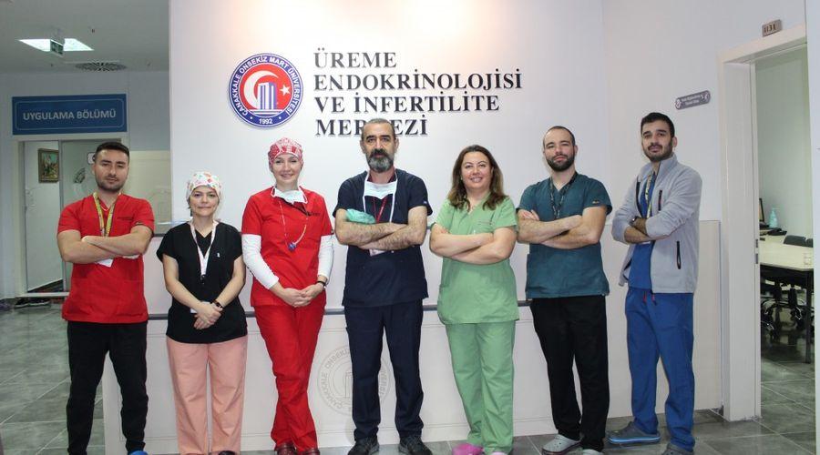 ÇOMÜ Hastanesi'nde ilk tüp bebek heyecanı