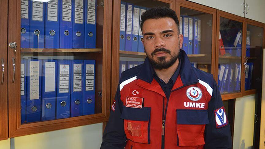 Sağlık çalışanı yıllık izni bitince depreme yakalanmaktan kurtuldu