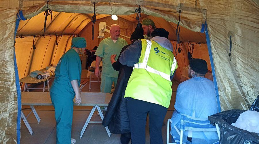 Rus sağlık ekipleri, 13 doktor ile Kahramanmaraş'ta hizmet veriyor