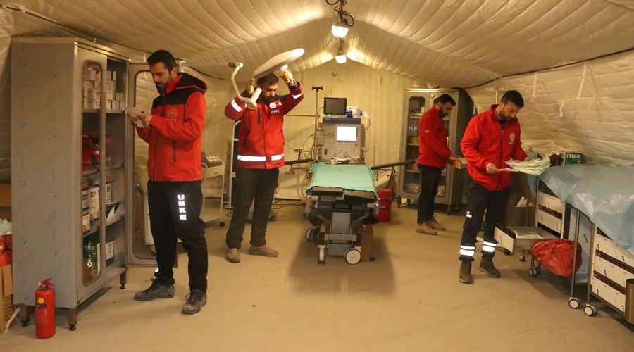 Sağlık Bakanlığından Adıyaman'a tam teşekküllü sahra hastanesi