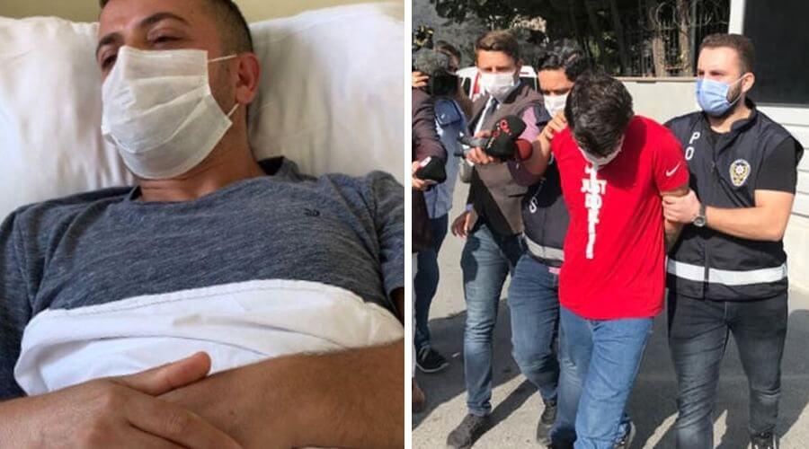 Maske uyarısı yapan sağlık çalışanını döven sanığa 1 yıl 8 ay hapis