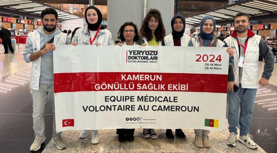 Yeryüzü Doktorları acil tedavi ihtiyacı olanlara yardım için Kamerun'a gitti