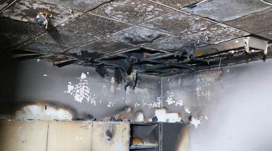 Samsun Ondokuz Mayıs Üniversitesi Tıp Fakültesinde yangın