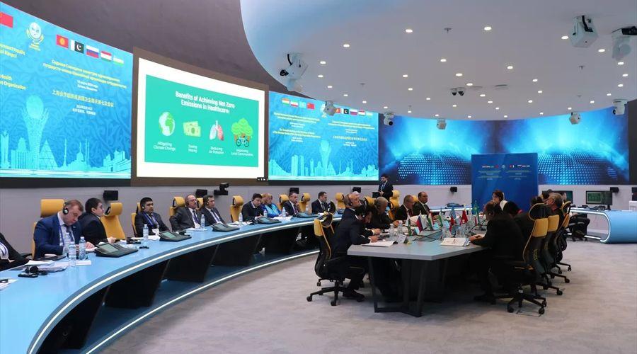 Şanghay İşbirliği Örgütüne üye ülkelerin sağlık bakanları Kazakistan'da buluştu